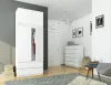 AKORD CLP Szekrény Rátét 90 cm Fehér Laminált