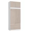AKORD CLP Szekrényfelső Cappuccino Magasfényű 90cm