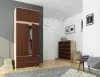 AKORD CLP Szekrény Rátét Sonoma Tölgy Wenge 90cm