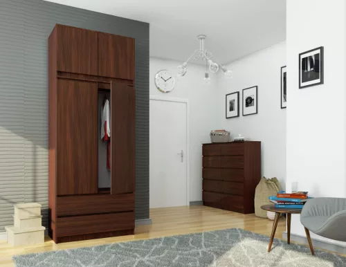 AKORD CLP Szekrényfelső Wenge 90 Laminált