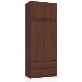 AKORD CLP Rátétes Szekrény Laminált Wenge 90