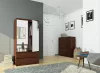 AKORD CLP S90 Tükrös Ruhásszekrény Wenge