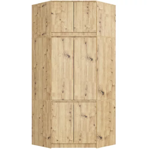 AKORD CLP Artisan Tölgy Szekrény Rátét 100 cm