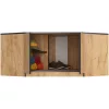 AKORD CLP Szekrény Rátét Laminált Tölgy Craft 100cm