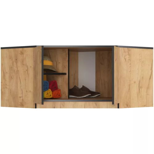 AKORD CLP Szekrény Rátét Laminált Tölgy Craft 100cm