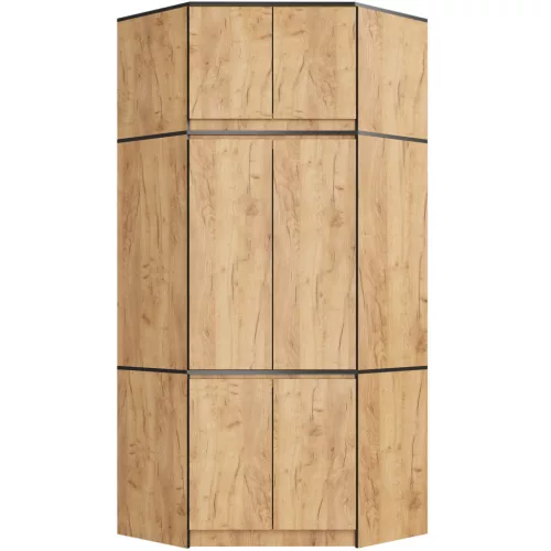 AKORD CLP Szekrény Rátét Laminált Tölgy Craft 100cm