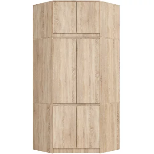 AKORD CLP Sonoma Tölgy Szekrény Rátét 100 cm Laminált