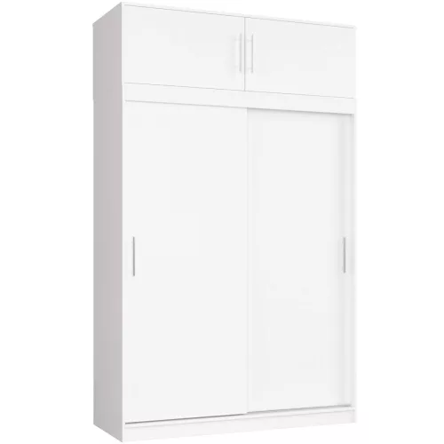 AKORD CLP Szekrény Rátét Laminált Fehér 150cm