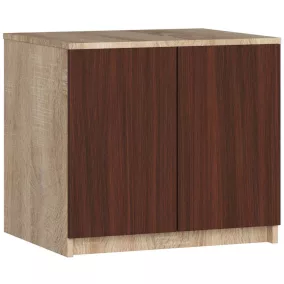 AKORD CLP Szekrény Rátét Sonoma Tölgy/Wenge 60cm