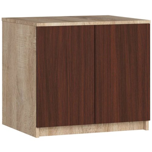 AKORD CLP Szekrény Rátét Sonoma Tölgy/Wenge 60cm