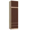 AKORD CLP Szekrény Rátét Sonoma Tölgy/Wenge 60cm