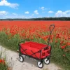 Fancy Garden TYRS Összecsukható Turista Kocsi 145L Piros