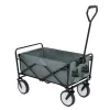 Fancy Garden TYRS Összecsukható Szállító Kocsi 145L Szürke