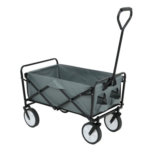 Fancy Garden TYRS Összecsukható Szállító Kocsi 145L Szürke