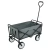 Fancy Garden TYRS Összecsukható Szállító Kocsi 145L Szürke