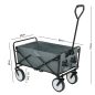 Fancy Garden TYRS Összecsukható Szállító Kocsi 145L Szürke