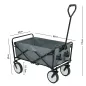   Fancy Garden TYRS Összecsukható Szállító Kocsi 145L Szürke