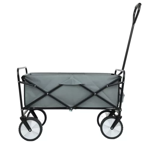 Fancy Garden TYRS Összecsukható Szállító Kocsi 145L Szürke