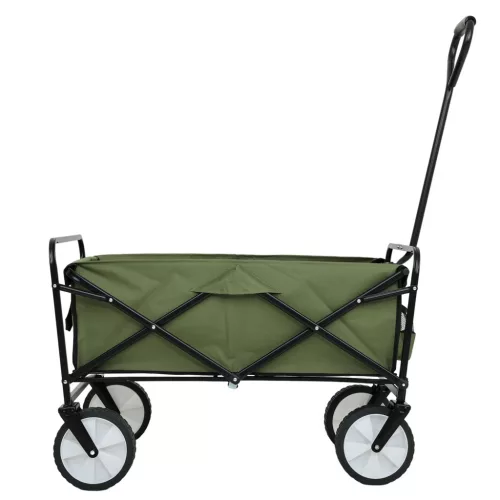 Fancy Garden TYRS Összecsukható Szállító Kocsi 145L Zöld
