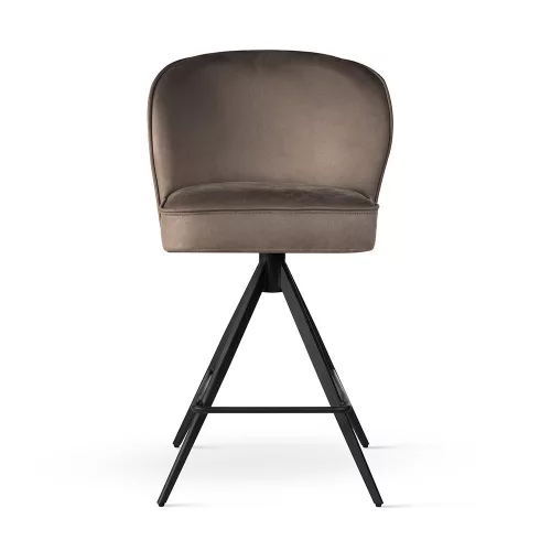 AINE Supreme Twist Forgó Bárszék Kárpitozott Barna 60cm