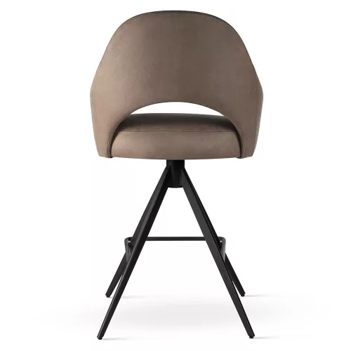GODA Supreme Twist Forgó Bárszék Kárpitozott Barna 60cm