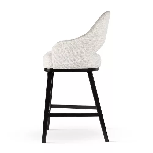 GODA Supreme Wood Kárpitozott Bárszék Krém 70cm