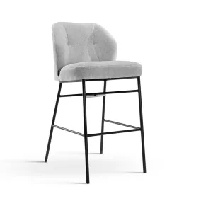 IRYS M Kárpitozott Bárszék Szürke 60cm