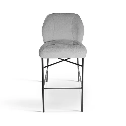 IRYS L Kárpitozott Bárszék Szürke 70cm