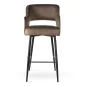 Mercy Supreme L Bárszék Kárpitozott Barna Arany 70cm