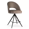 PONTE SUPREME TWIST Forgó Bárszék Kárpitozott Bézs 70cm