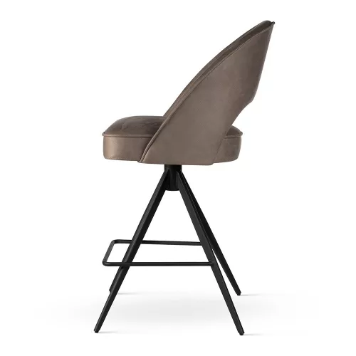 PONTE SUPREME TWIST Forgó Bárszék Kárpitozott Bézs 70cm