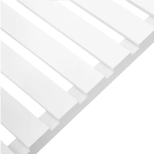 SONGMICS 5 szintes bambusz tároló polc állítható magassággal fehér 60 x 26 x 130 cm