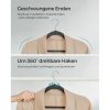 SONGMICS Bársony Vállfa Szett 30 db Csúszásmentes Fekete Ruhaakasztó