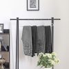 SONGMICS Prémium Nadrág Akasztó Szett Krómozott Fém Fehér 20 db