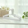 SONGMICS Gyermek Műanyag Vállfa Szett Fehér 30 db Megerősített Peremmel