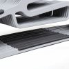 SONGMICS Premium Műanyag Vállfa Szett U-alakú Nyílással Szürke-Sötétszürke 20 db