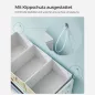 SONGMICS Űrhajós Gyerekpolc 7 Tárolódobozzal Fehér
