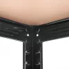 SONGMICS Nagy Teherbírású Acél Polcrendszer Fekete 875 kg