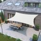 SONGMICS Vízálló Napvitorla 2x3m Fehér UV-védelemmel