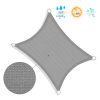 SONGMICS Napvitorla HDPE Műanyag Árnyékoló 2x3m Füstszürke