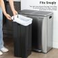 SONGMICS Custom-Fit 30L Húzózsinóros Szemeteszsák Fehér