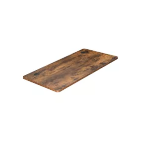   SONGMICS Vintage MDF Asztallap Elektromos Íróasztalhoz Melamin Bevonattal Vintage Barna