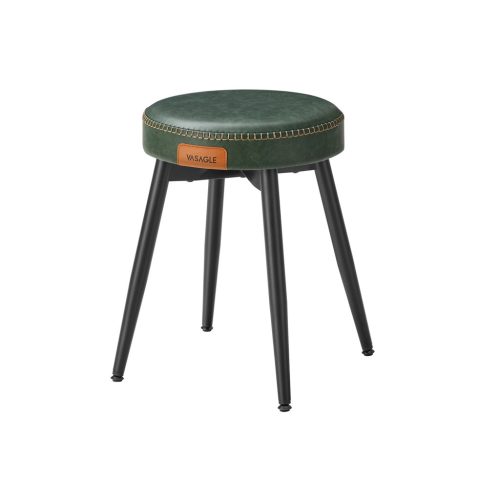 VASAGLE EKHO Műbőr Étkezőszék Erdőzöld Mid-Century Modern Stílusban