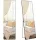 SONGMICS Álló Tükör 160 x 50 cm Alumínium Kerettel Fekete