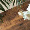 VASAGLE Rusztikus Konzolasztal Fém Hálós Polcokkal