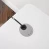 SONGMICS Elektromos Állítható Magasságú Íróasztal Acél Vázzal Fehér