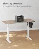SONGMICS elektromosan állítható magasságú íróasztal 140 x 60 x (72-120) cm fehér-bézs