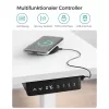 SONGMICS Állítható Magasságú Íróasztal Fehér Elektromos