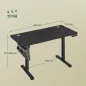   SONGMICS elektromos magasságállítható íróasztal 160,1 x 70,1 cm 4 memóriapozícióval fekete