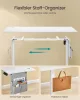 SONGMICS LSD138W01 elektromosan állítható magasságú íróasztal 180 x 80 cm memóriafunkcióval felhőfehér